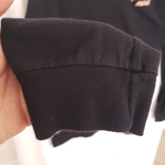 Hope For Harlow Black Be Kind To Your Precious Mind Graphic Handmade USA Size M - Picture 6 of 13